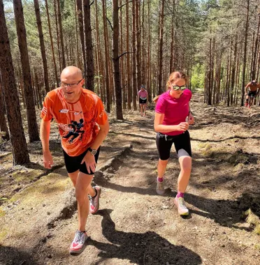 Niedzielny trening biegowy po Wzgórzach Piastowskich