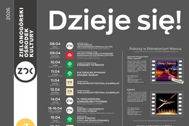 Kwiecień w ZOK-u rozkręca miasto - spotkania, warsztaty i koncerty